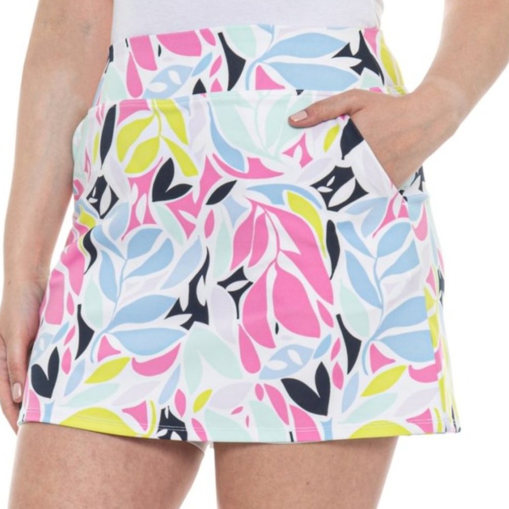 TOMMY BAHAMA UPF50 Printed Floral A-Line Golf / Tennis Skort XS S L XL NWT